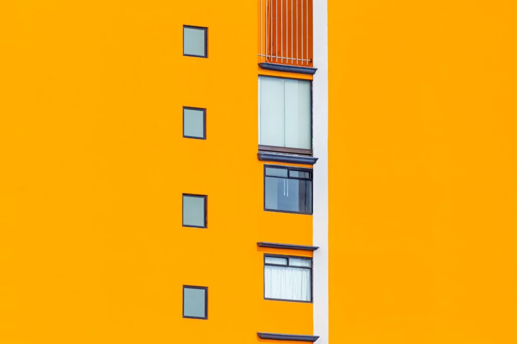 Façade enduite après isolation par l’extérieur