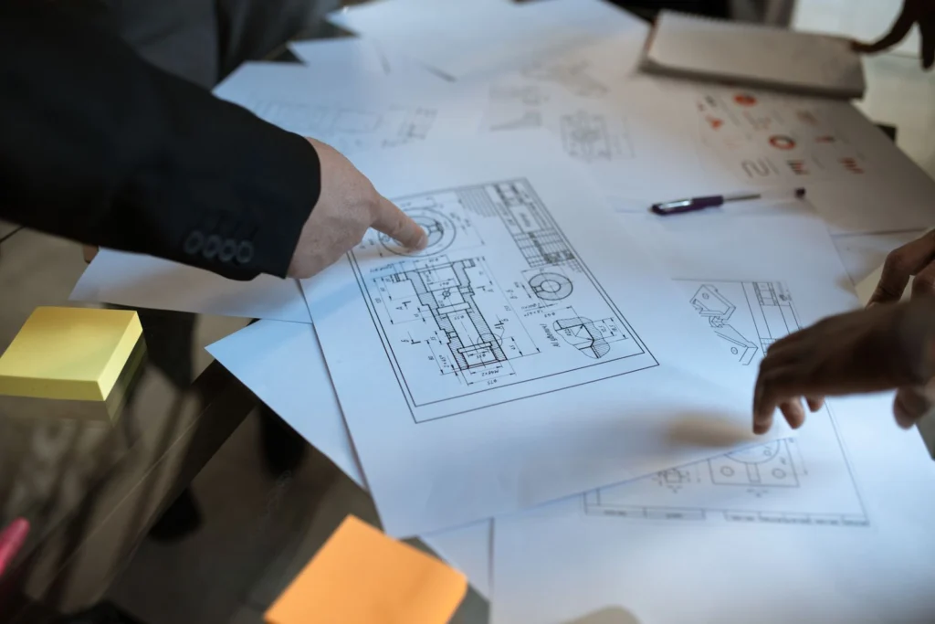 Plans d’un projet soumis à permis d’urbanisme