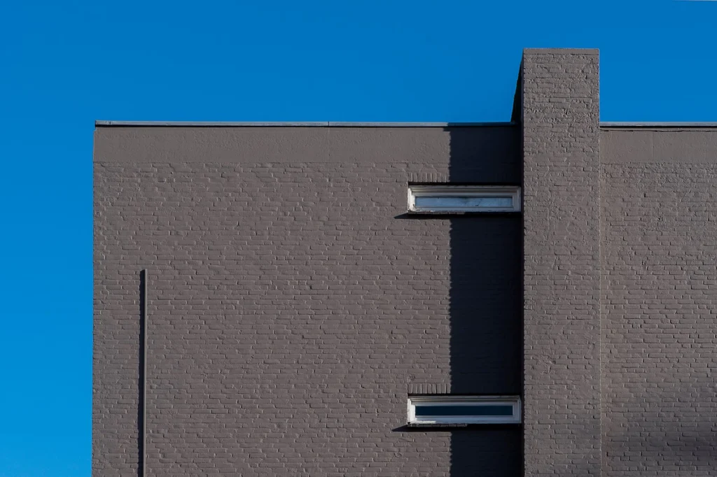 Bâtiment à toiture plate